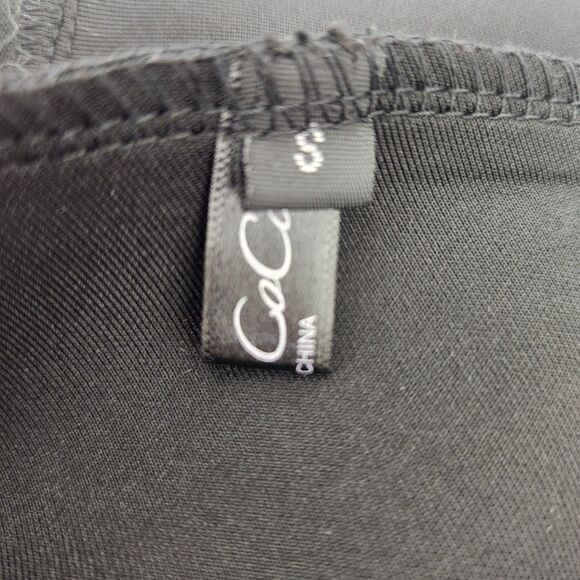 Goth Elastic Cage Black Mini Skater Skirt-Exposed Zip-Suspenders-S-Punk-Grunge - Picture 10 of 10